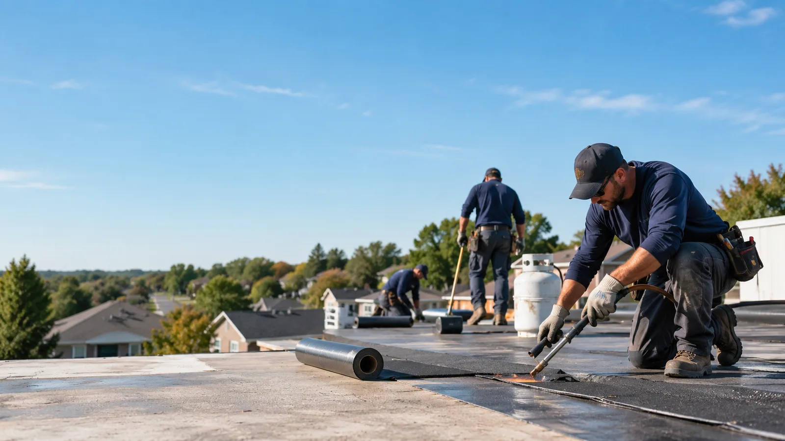 Flat Roof Leak Repair providers in Pineview, GA